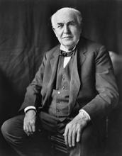Photograph of Edison (c. 1922)